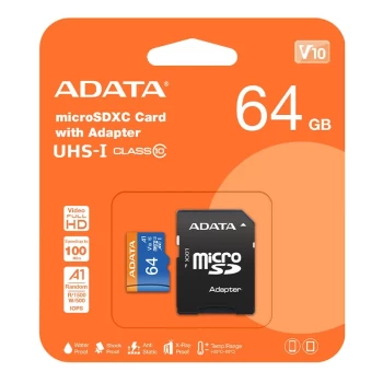 کارت حافظه microSDXC ای دیتا مدل Premier کلاس 10 استاندارد UHS-I V10 A1