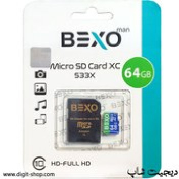 رم میکرو64 گیگ بکسو مدل Bexo 533X 45mb