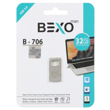 فلش مموری بکسو مدل B-706 USB3.0 ظرفیت 32 گیگابایت