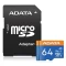 کارت حافظه microSDXC ای دیتا مدل Premier کلاس 10 استاندارد UHS-I V10 A1