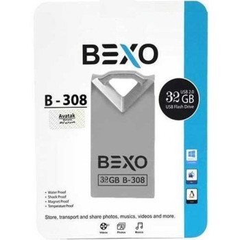 فلش مموری بکسو مدل B-308 ظرفیت 32 گیگابایت USB2.0