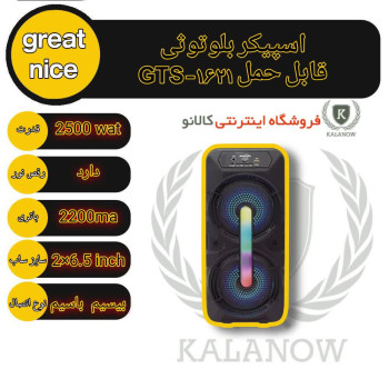 اسپیکر بلوتوثی قابل حمل گریت نایس مدل GTS-1621